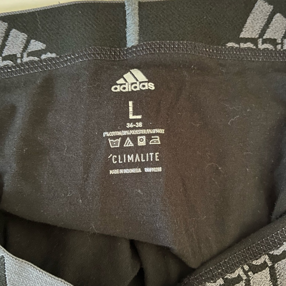 adidas Men's Lightweight Compression Shorts in Black and Gray Bundle - Picture 5 of 12